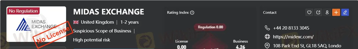 Is MIDAS EXCHANGE Legit ?