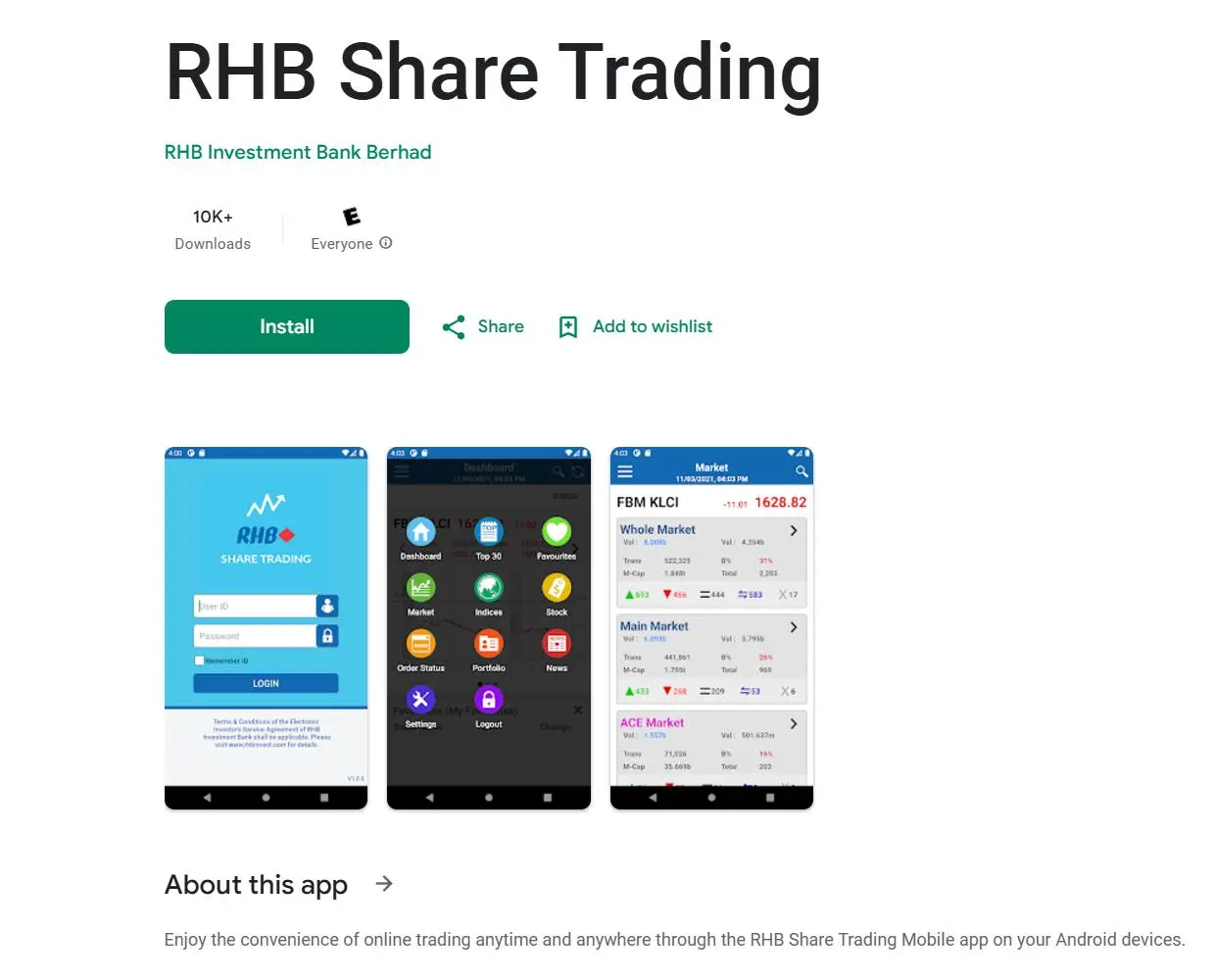 RHB Share Trading RHB Share Trading