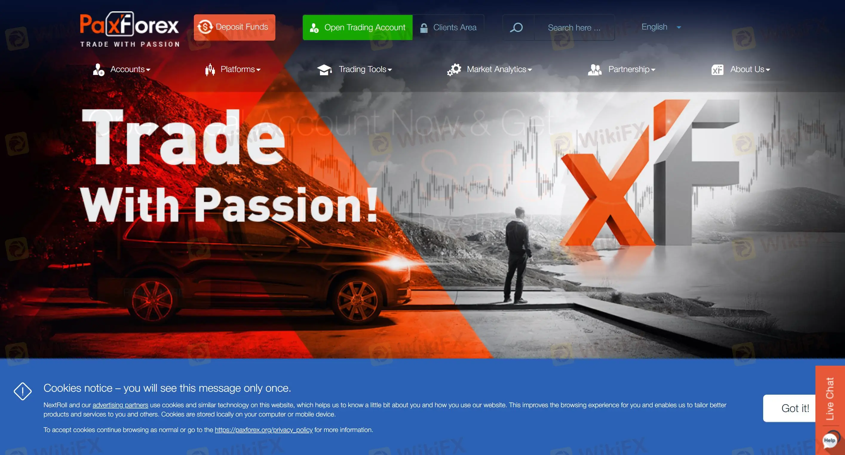 PaxForex Information