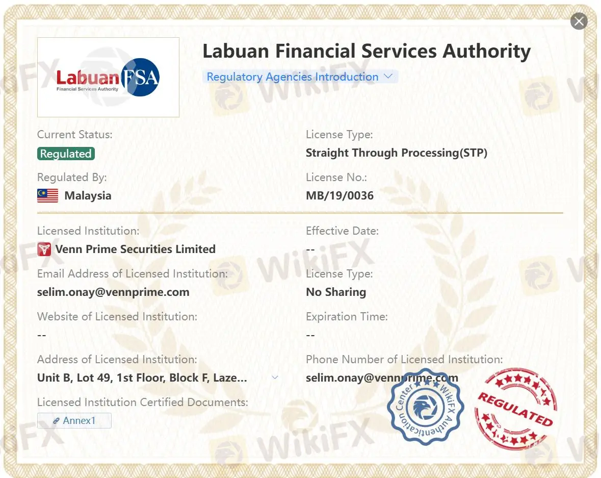 ¿Es Venn Prime Securities Legítimo? ¿Es Venn Prime Securities Legítimo?