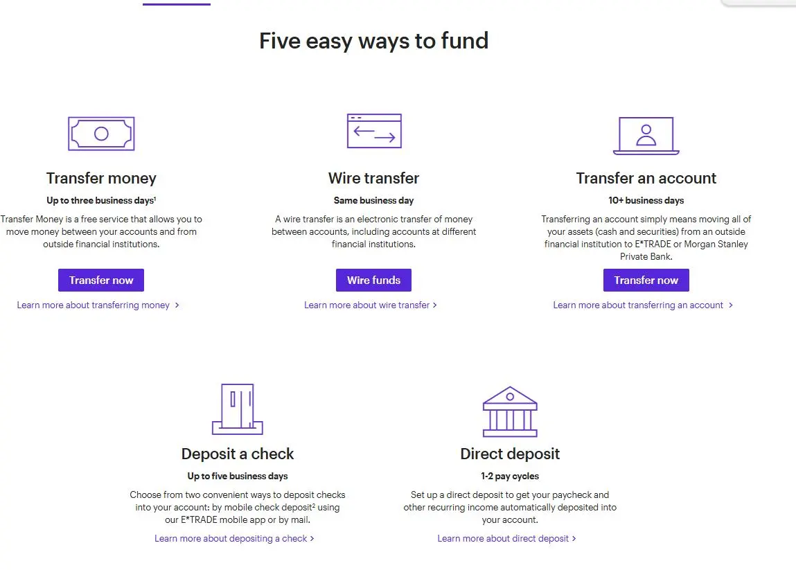 methods to withdraw your funds methods to withdraw your funds