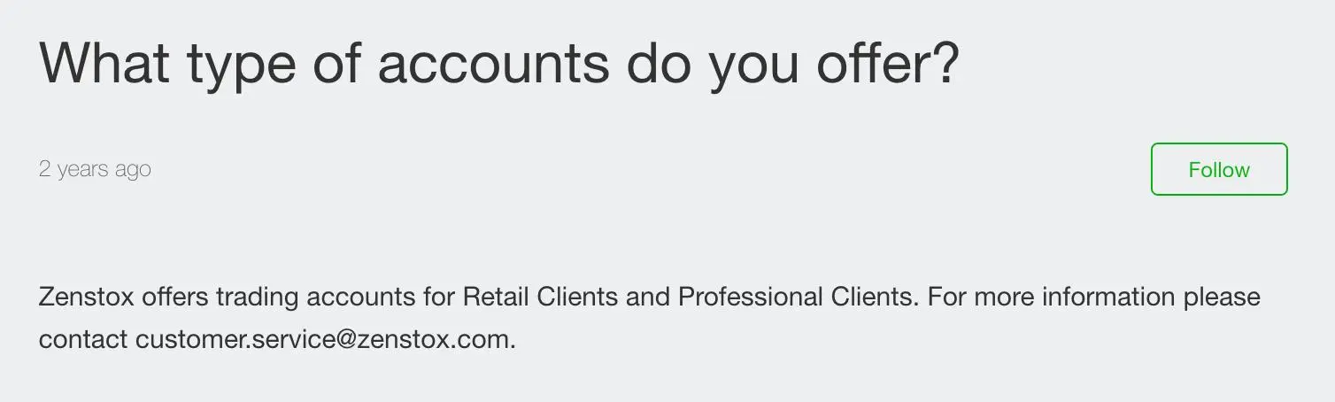 Account Types