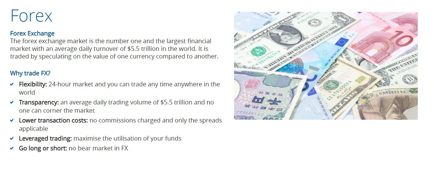 What Can I Trade on FXCG?