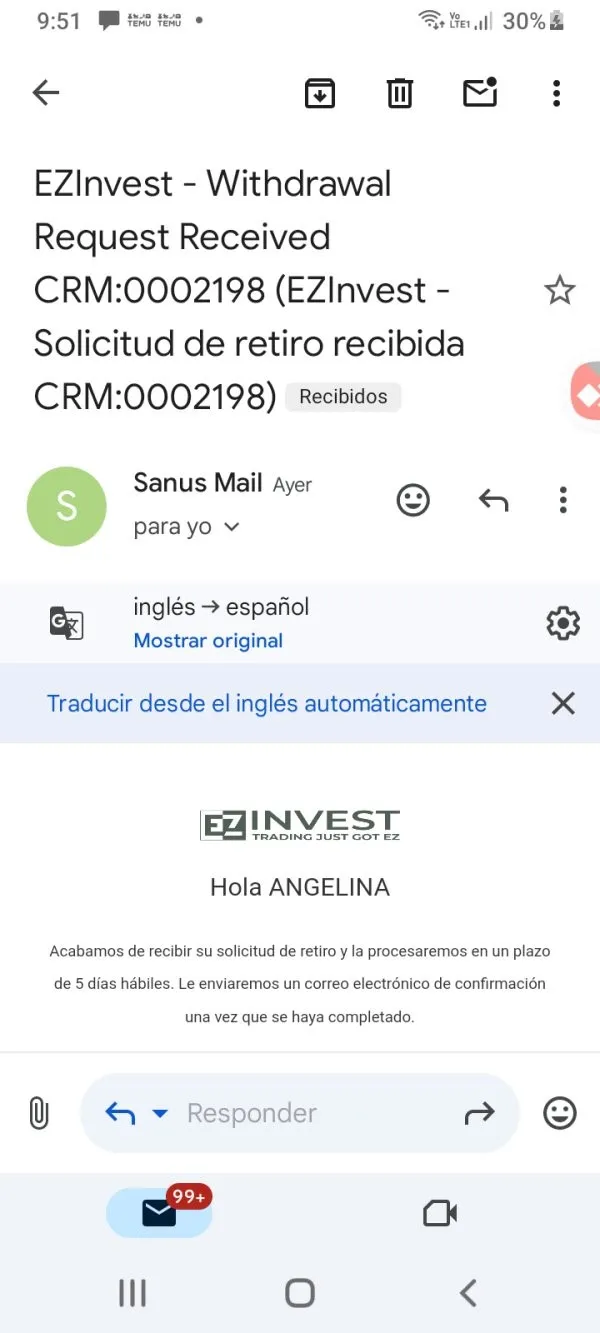 • Problemas de Saque