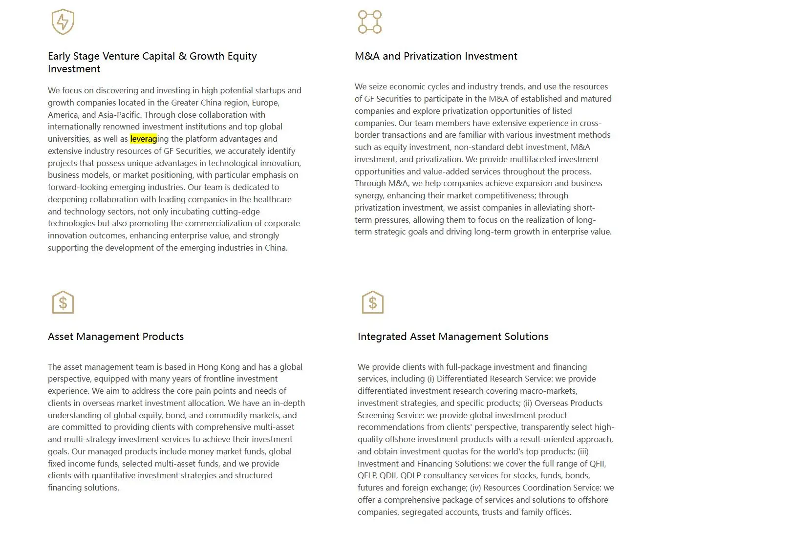 Investment Management