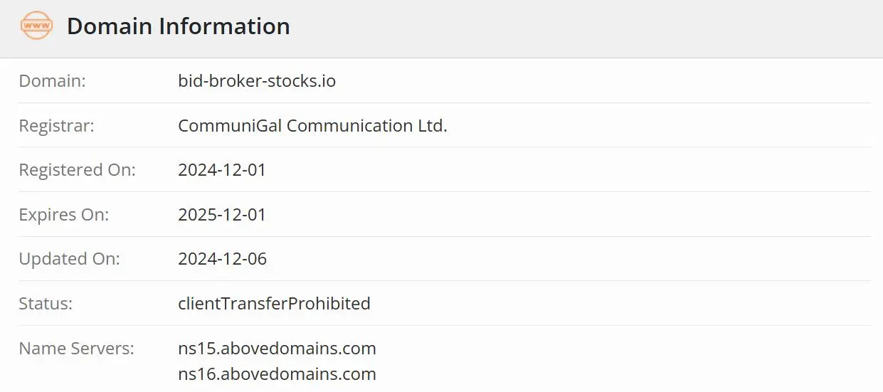 Is Bid Broker Stocks Legit?