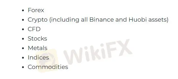 What Can I Trade on GENESIS VISION?