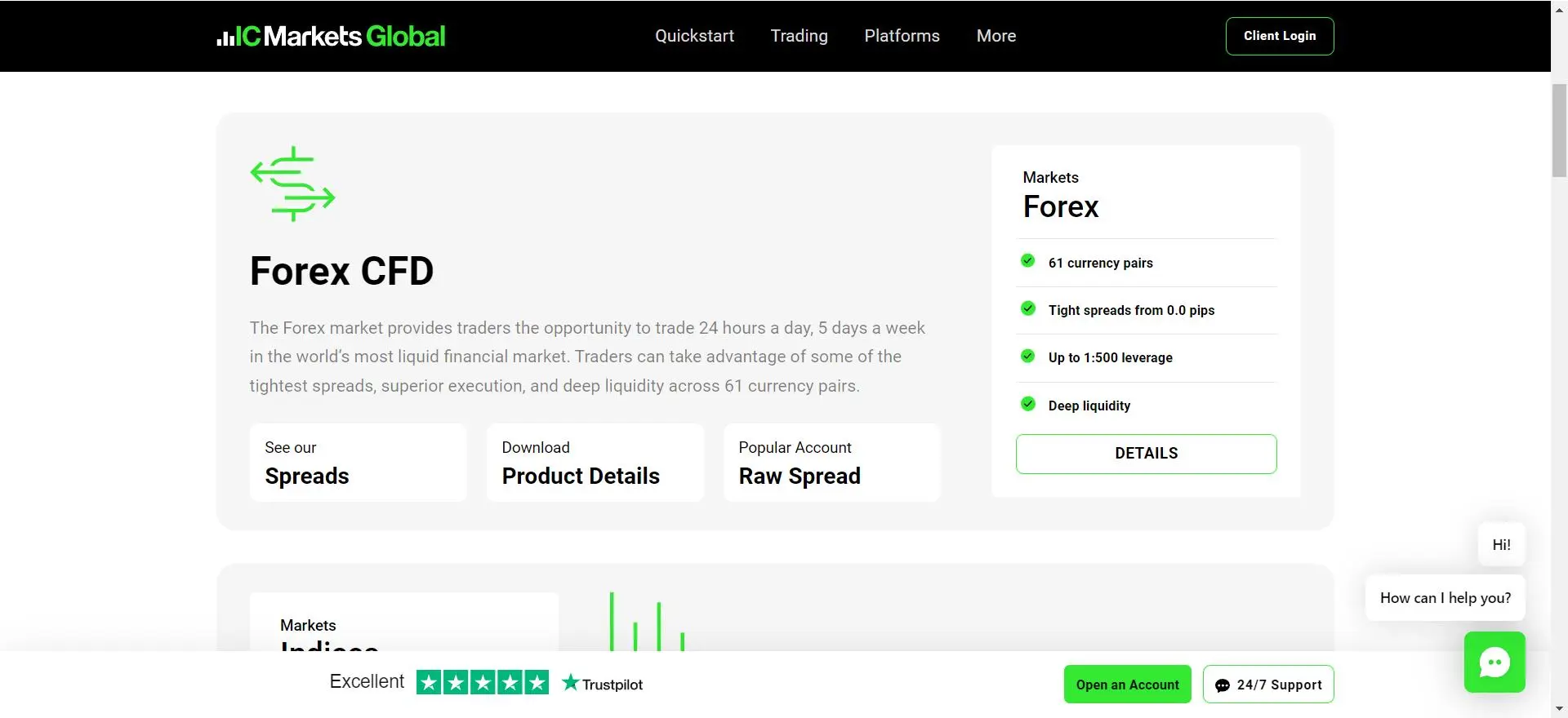 IC Markets Global Review on Products IC Markets Global Review on Products