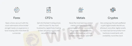 在EnclaveFX上可以交易什么？