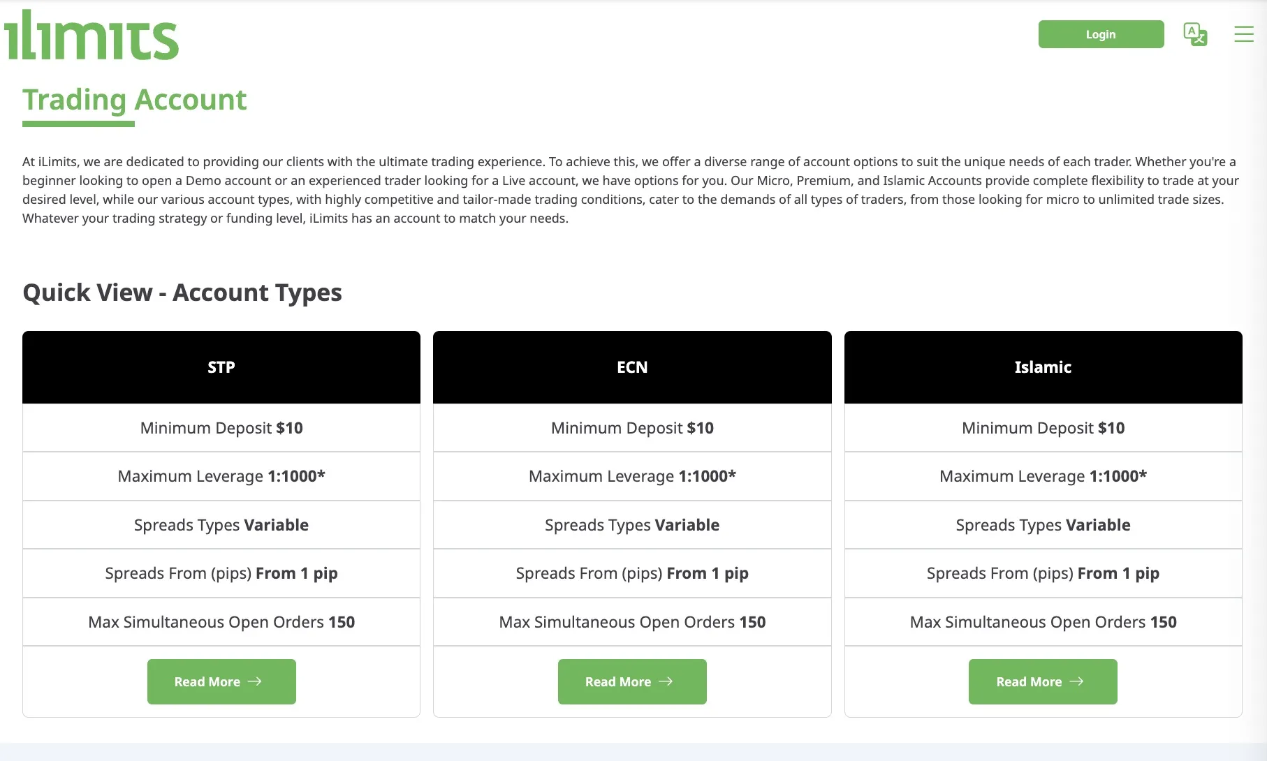 Account Types