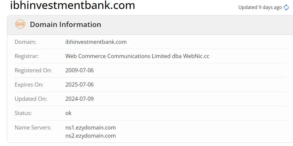 Domain information