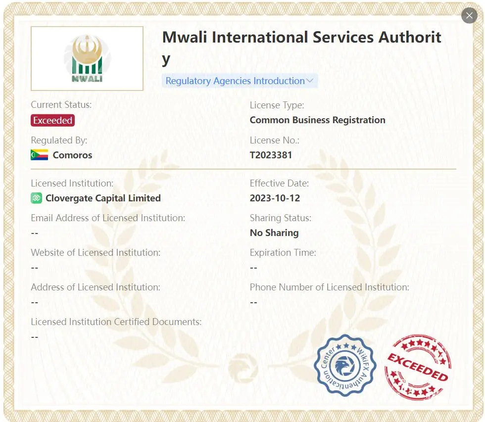 Exceeded MISA license