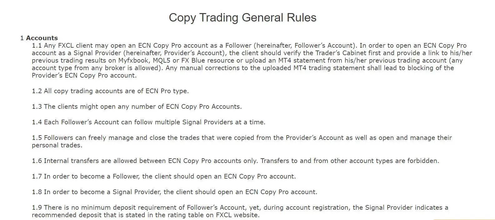 Copy Trading