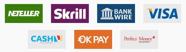 Payment options Payment options