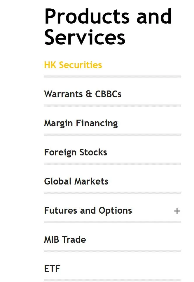 What Products and Services does MIB Securities provide?