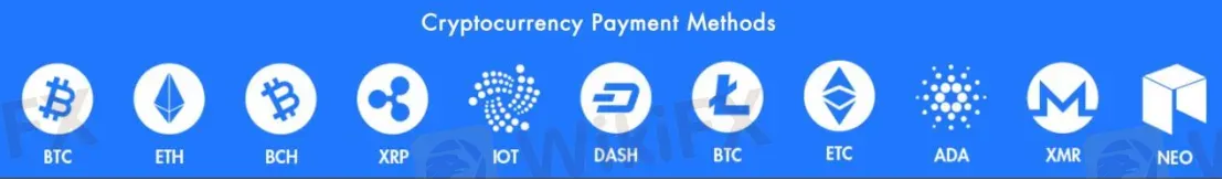 加密货币支付方式