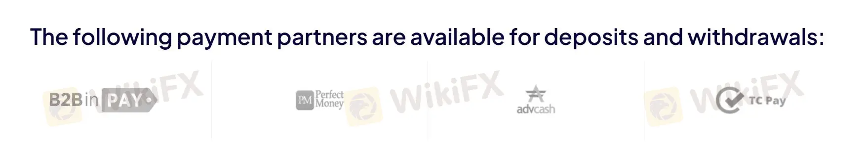 Deposit and Withdrawal