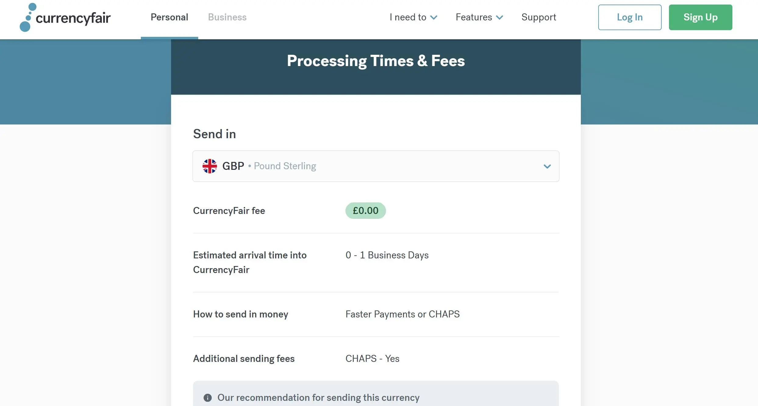 Processing Time and Fees 1