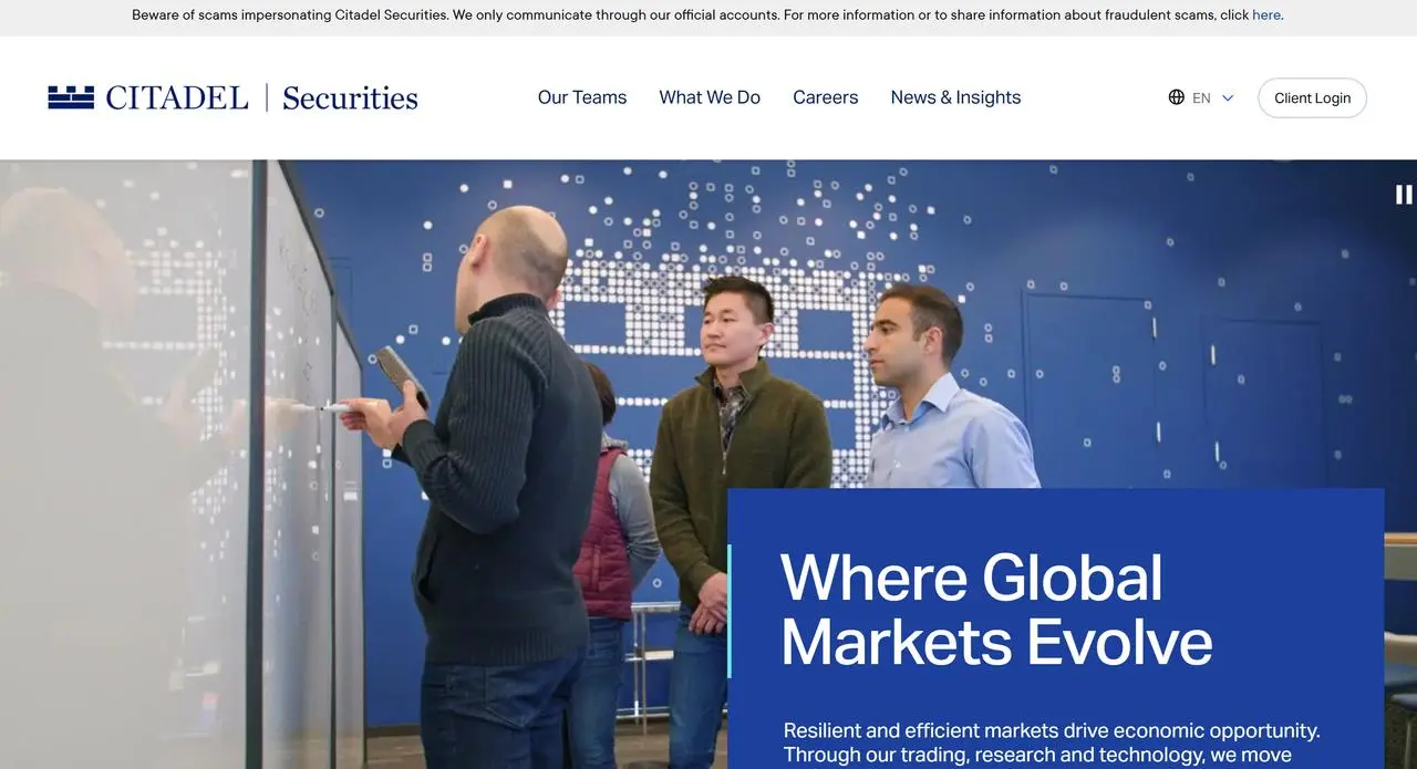 Citadel Securities Information