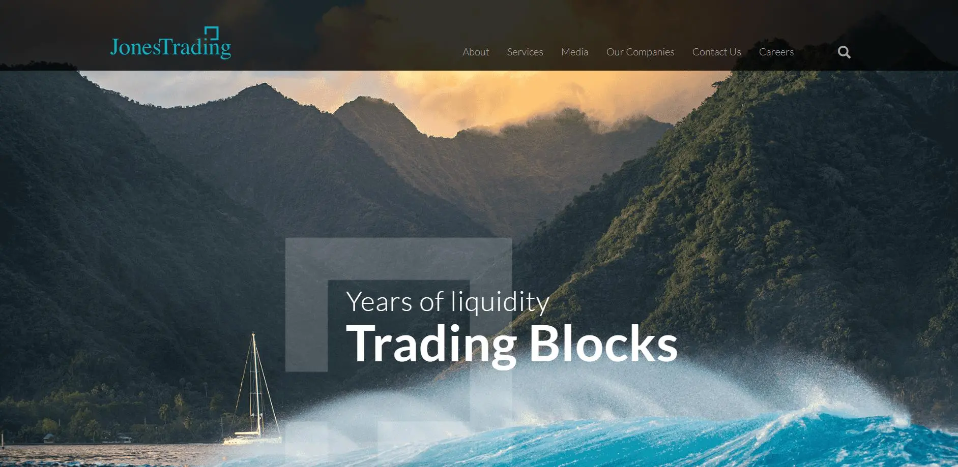 JonesTradings homepage