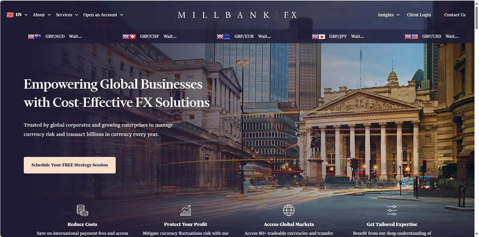 Millbank FX Information