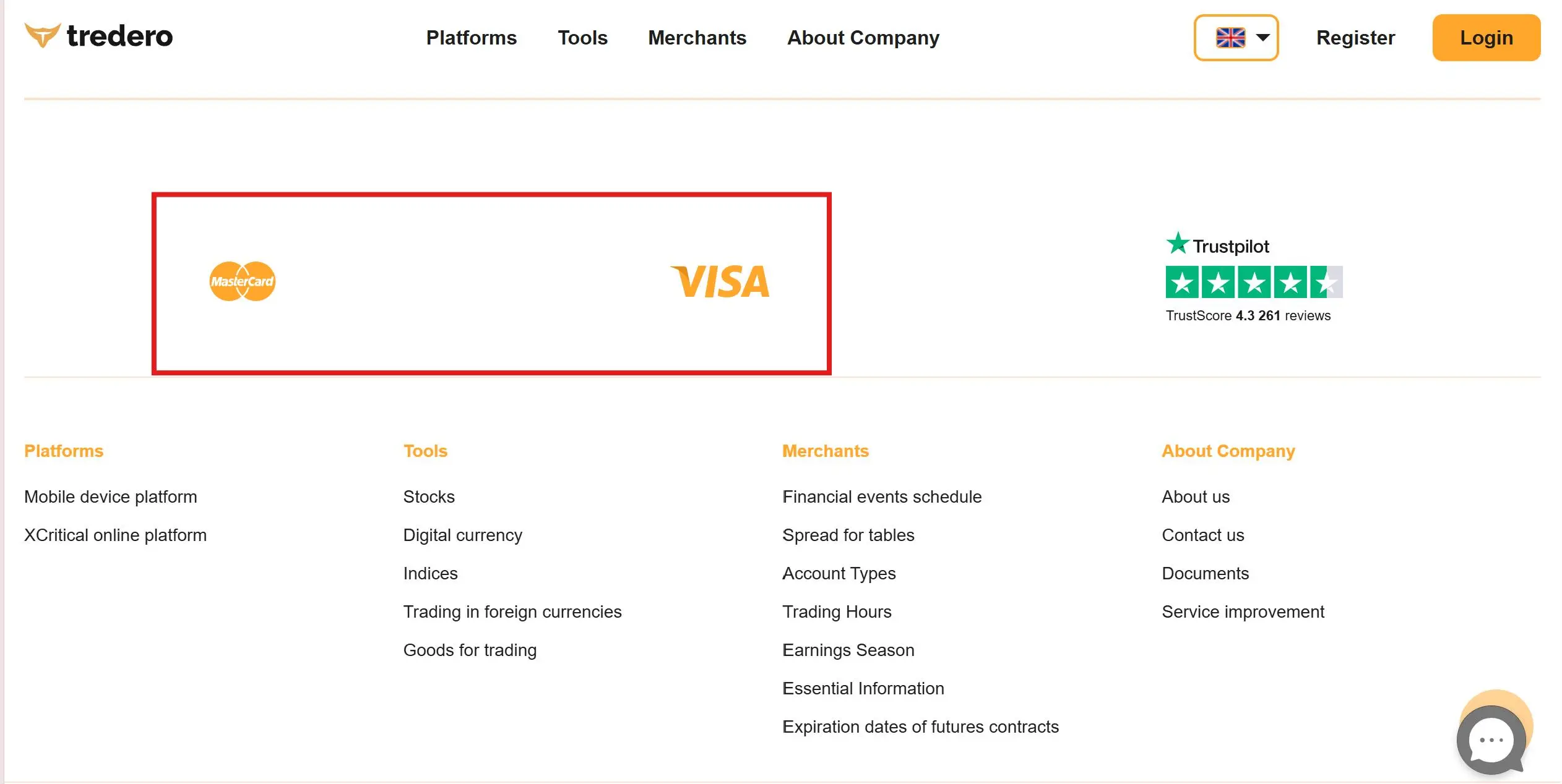 Payment icons