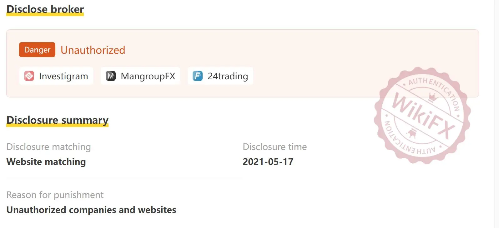 Disclosure 2
