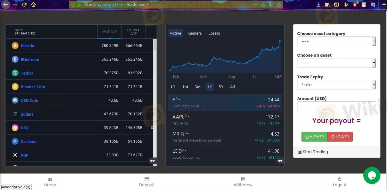 Plataporma ng Pag-trade Plataporma ng Pag-trade