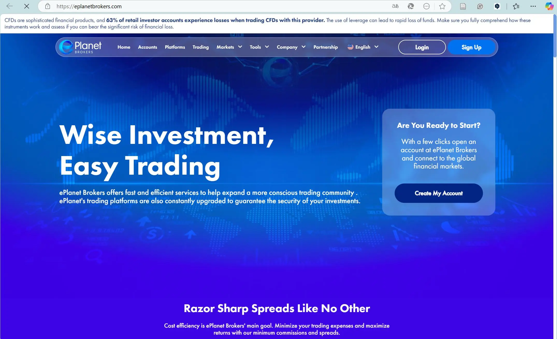 ePlanet Brokers LTD的主页