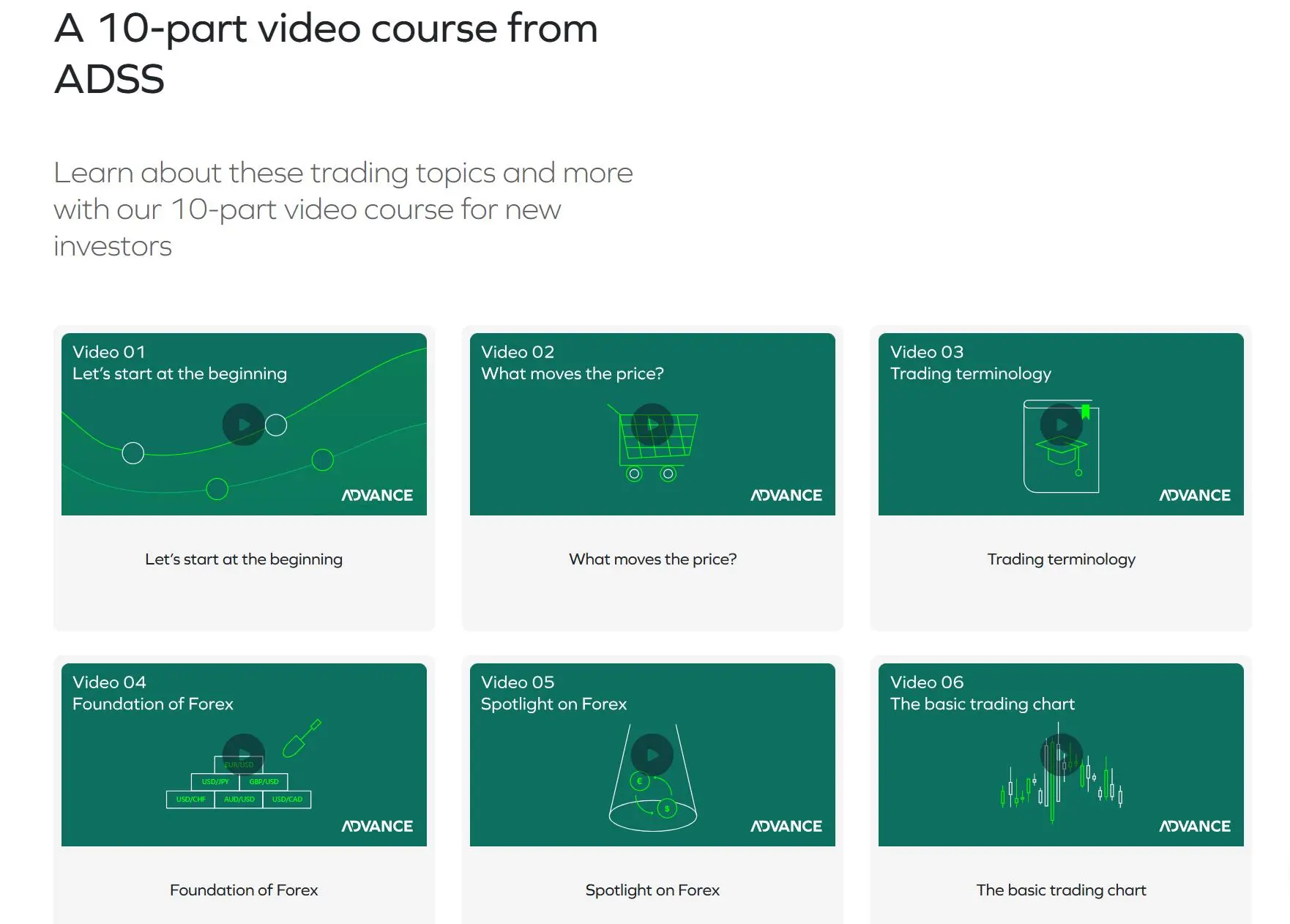 10-part video course 10-part video course