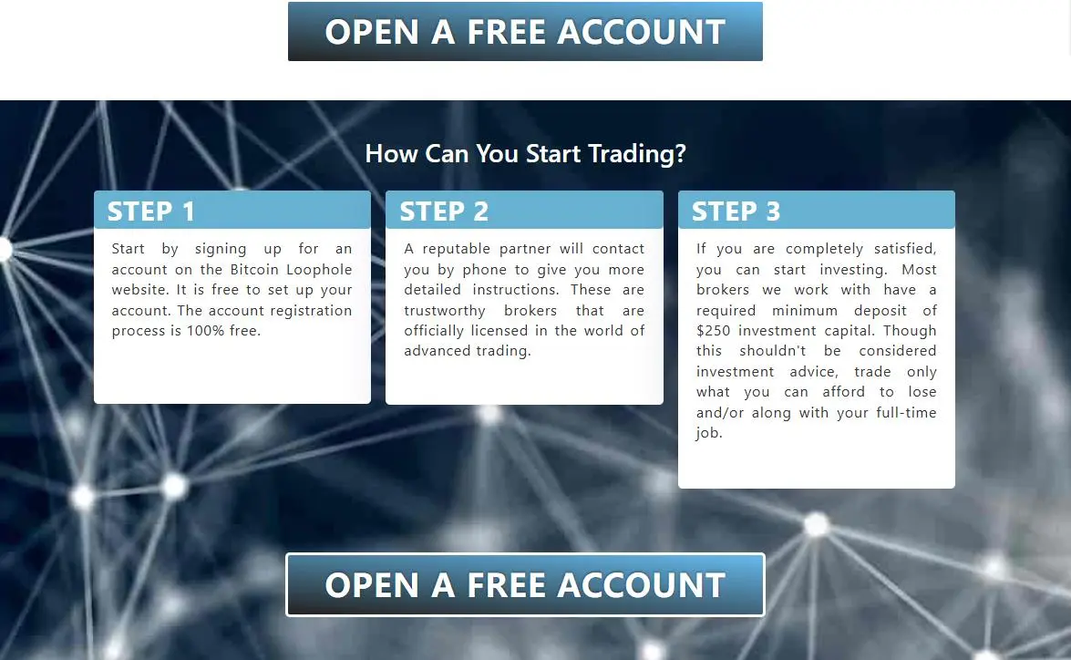 How Do I Open an Account with Bitcoin Loophole? How Do I Open an Account with Bitcoin Loophole?