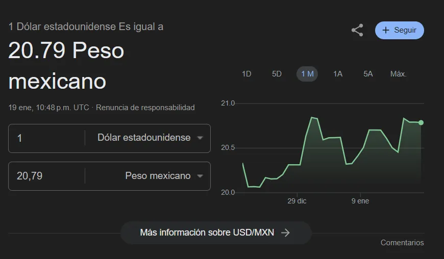 Peso mexicano