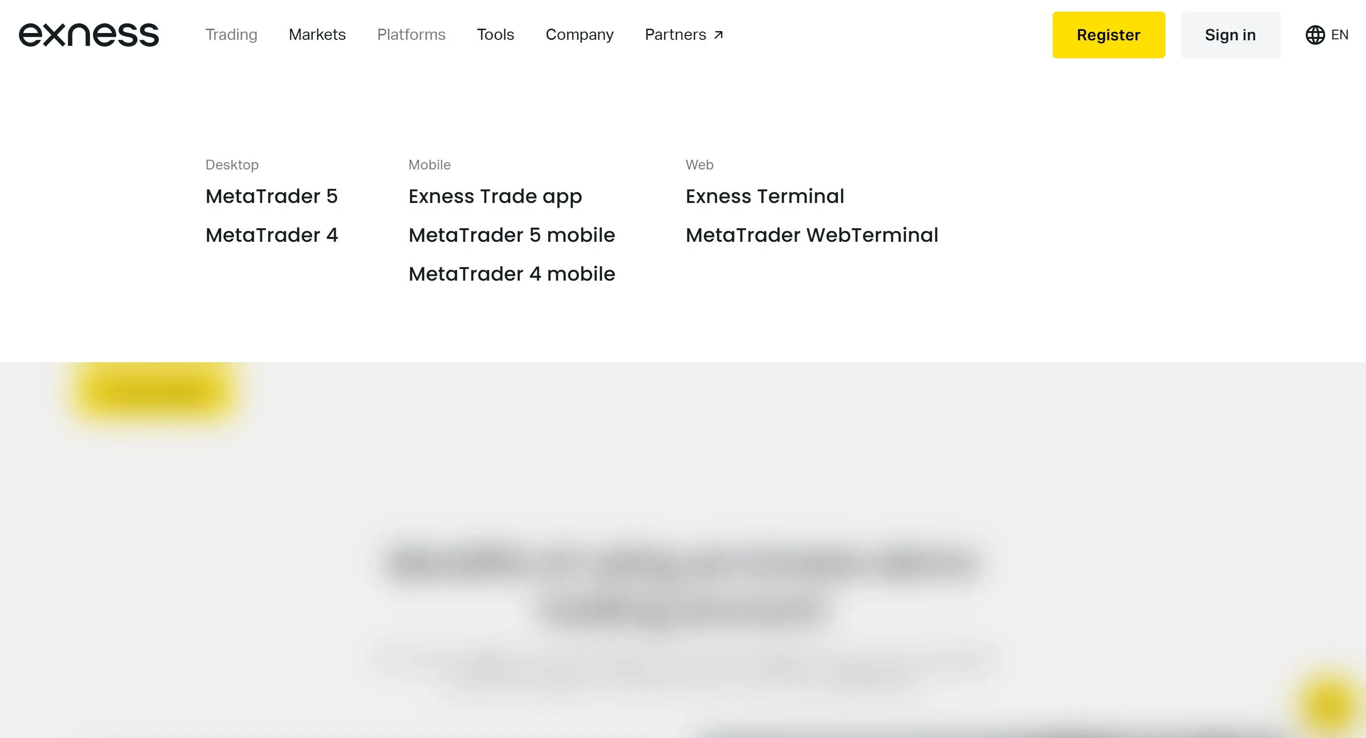 Trading Platforms