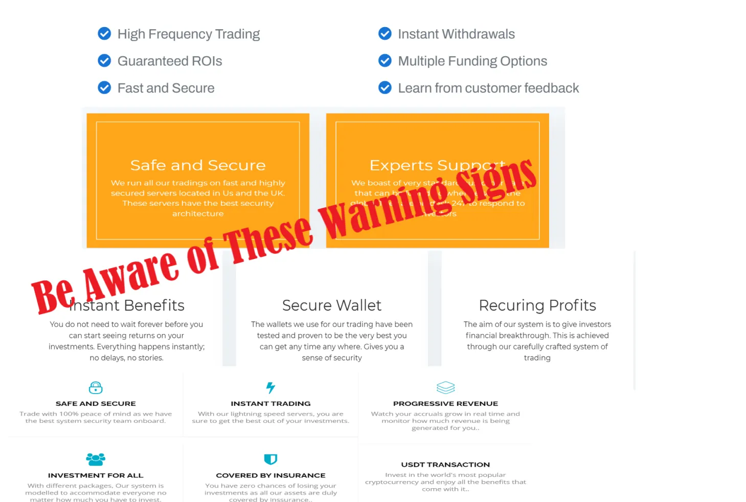 warning signs warning signs