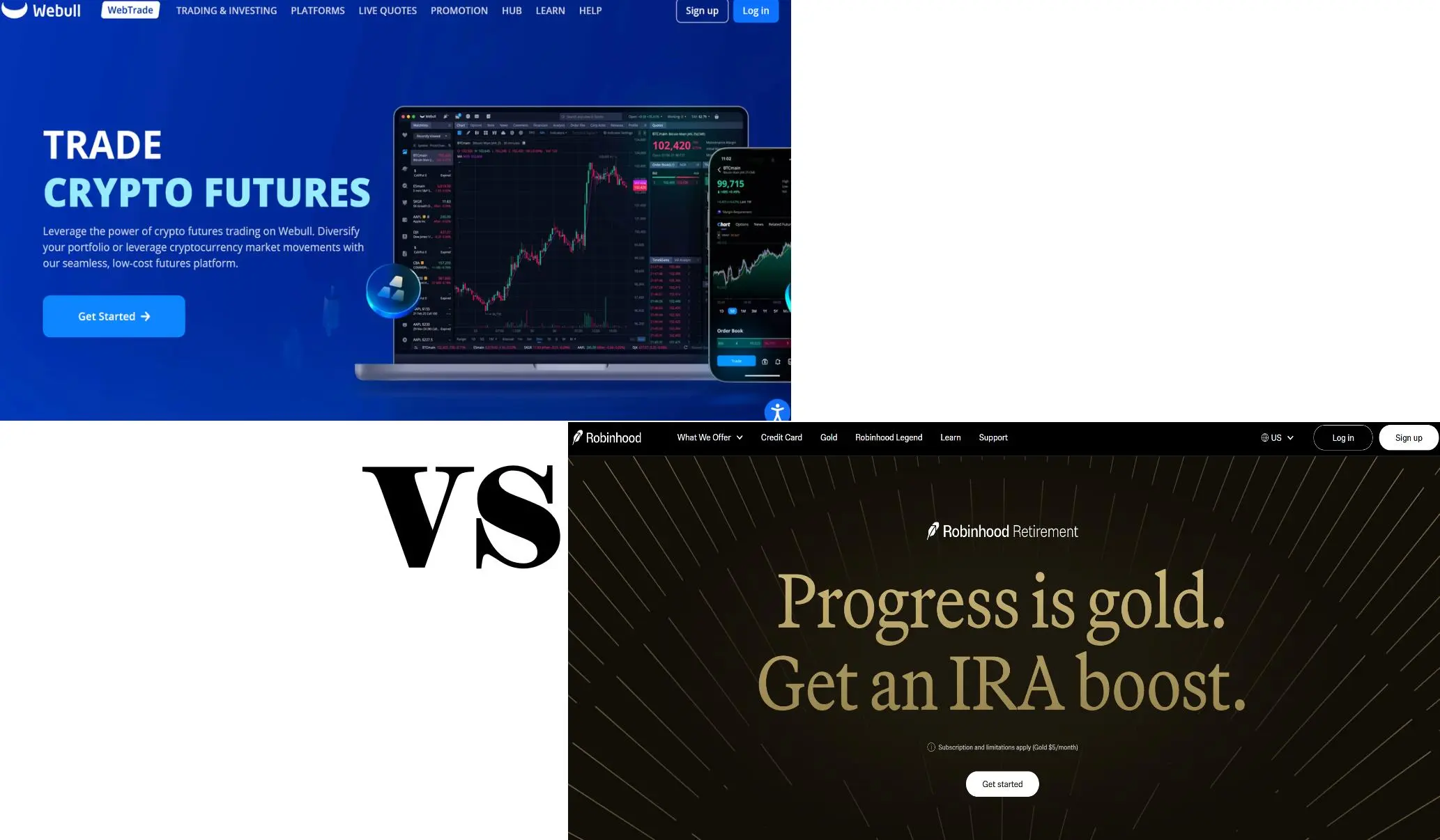Webull vs Robinhood: A Comprehensive Comparison Webull vs Robinhood: A Comprehensive Comparison