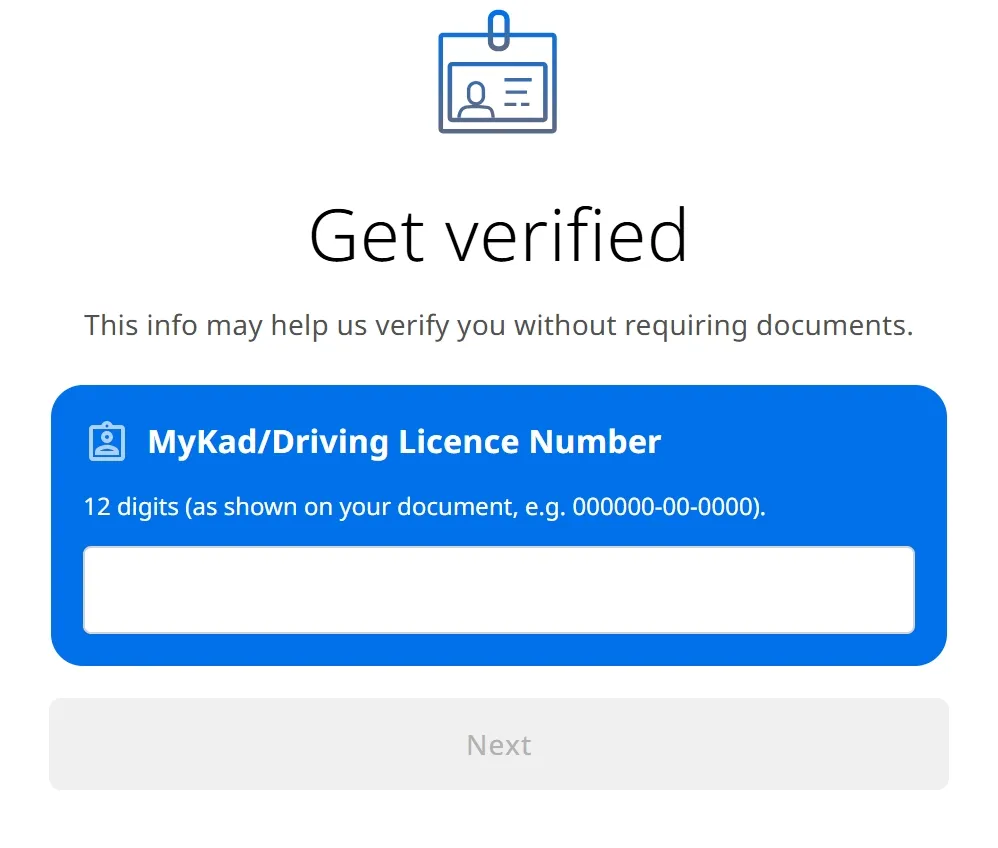 Get verified