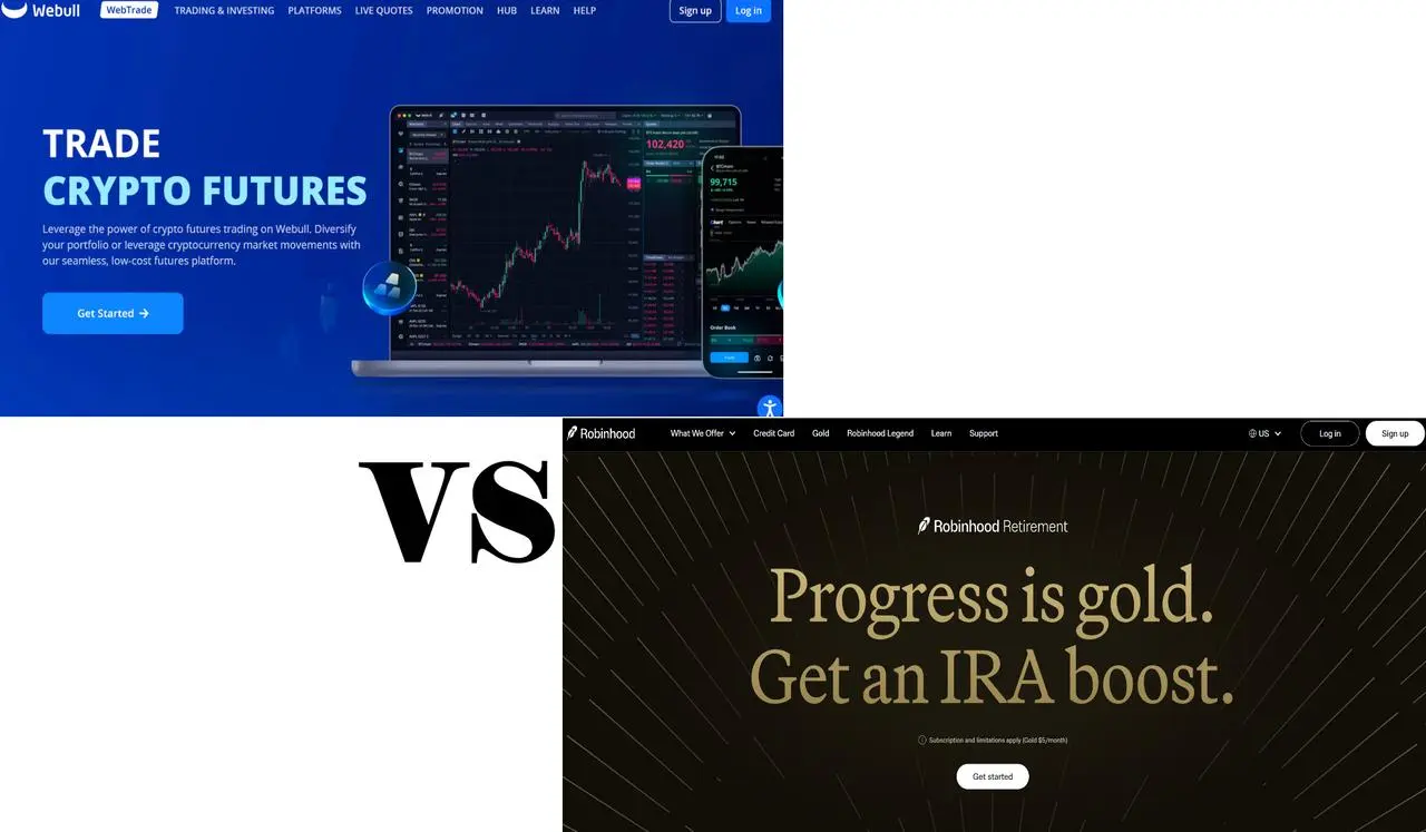 微牛證券（Webull)與Robinhood ：全面比較