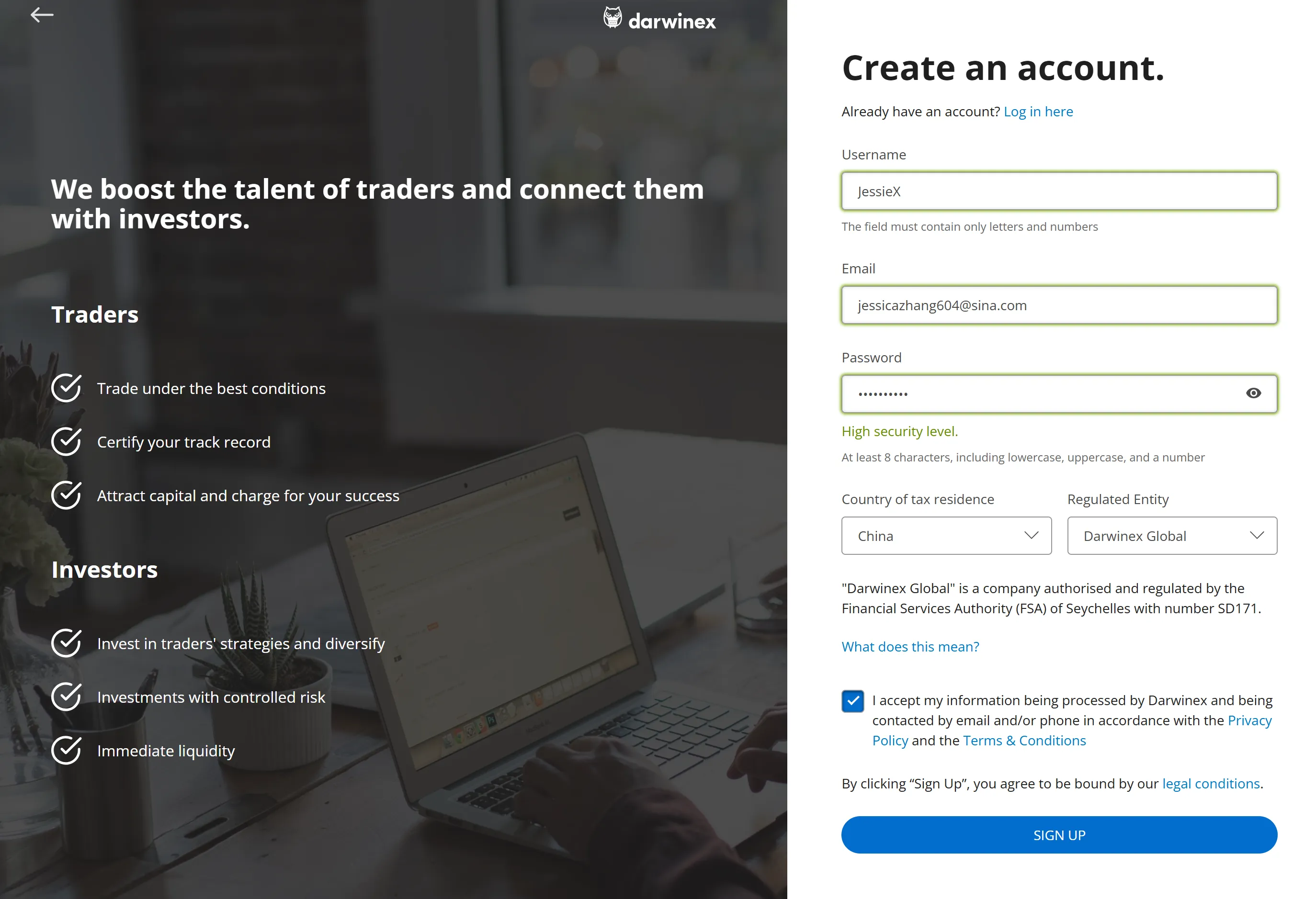 How to open an account with Darwinex? How to open an account with Darwinex?