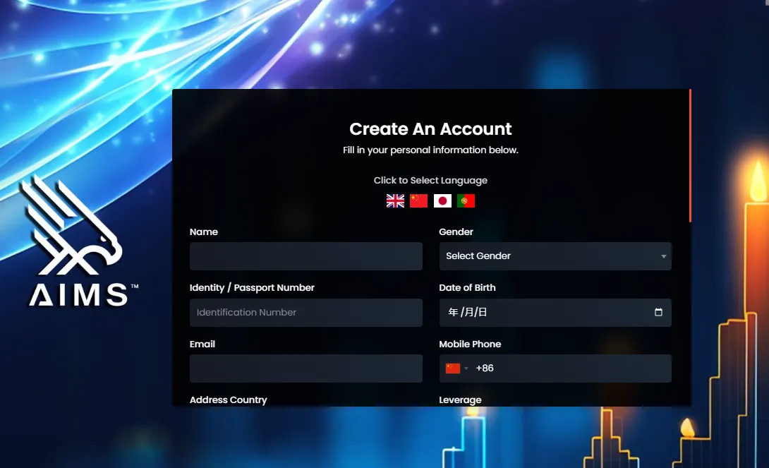How to Open an AIMS Live Account? How to Open an AIMS Live Account?