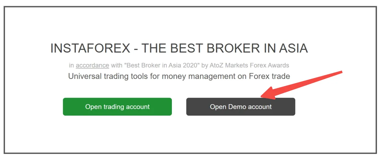 How to open a demo account with Instaforex? How to open a demo account with Instaforex?