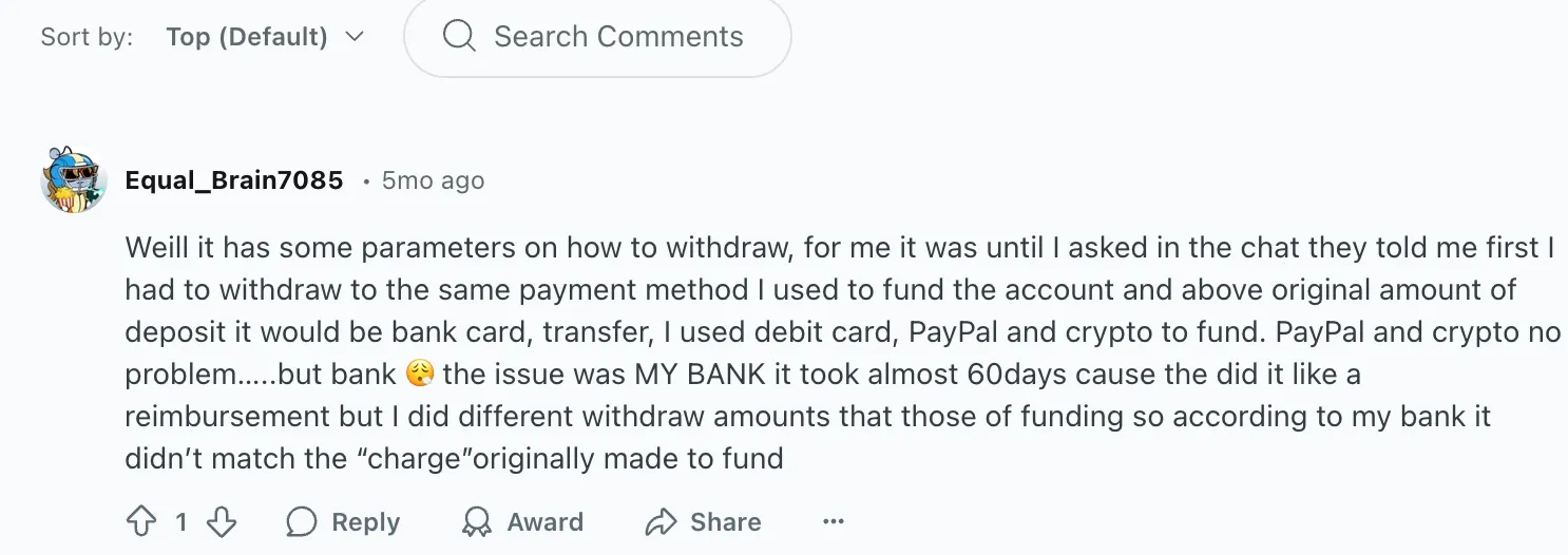 IC Markets Problem with Withdraw