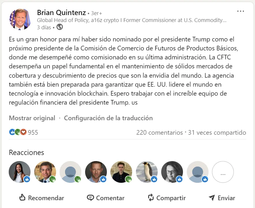 Brian Quintenz Brian Quintenz