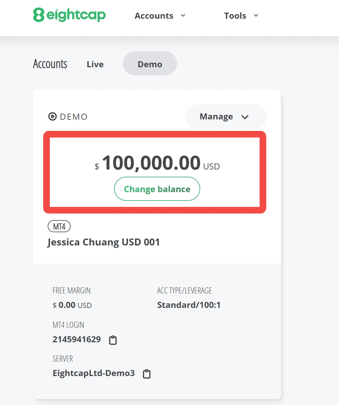 How to open a demo account in MetaTrader 4?