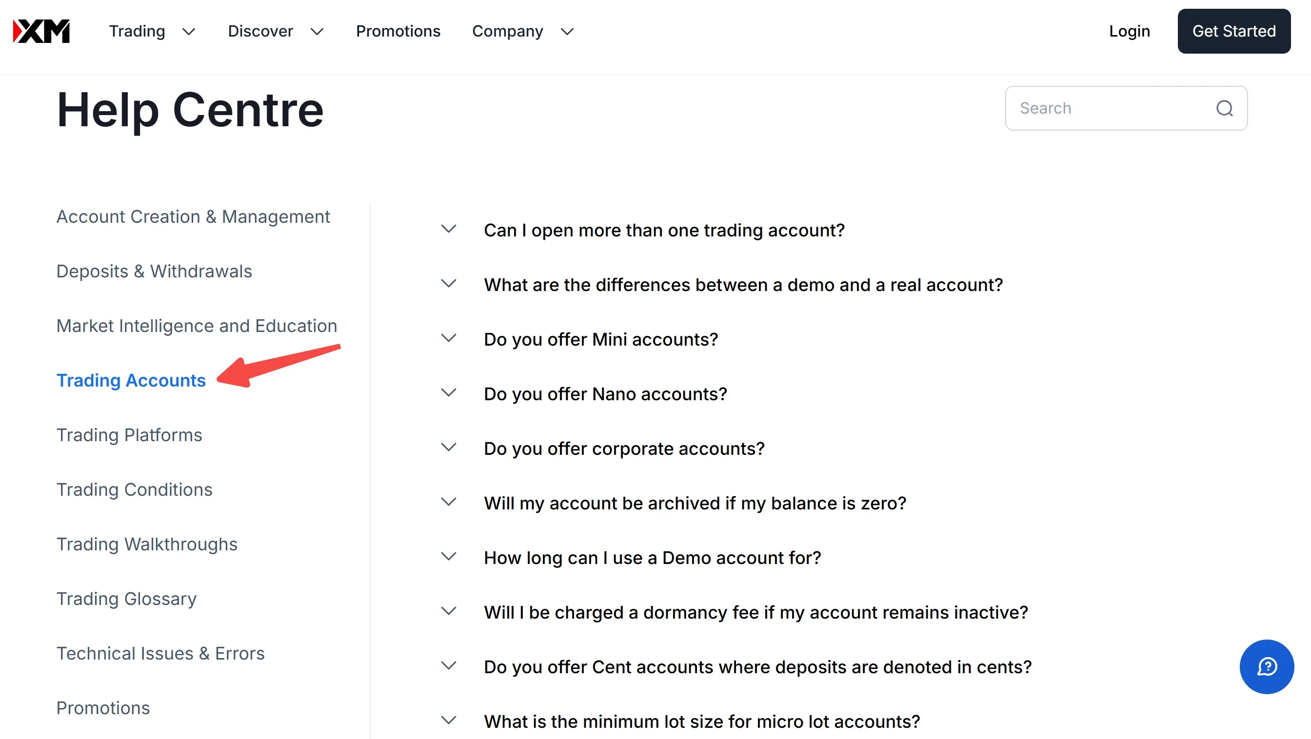XM trading account FAQs XM trading account FAQs