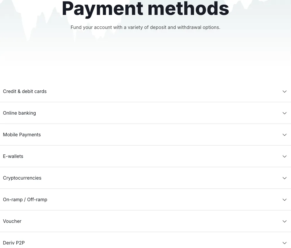 Deposit and Withdrawal Deposit and Withdrawal