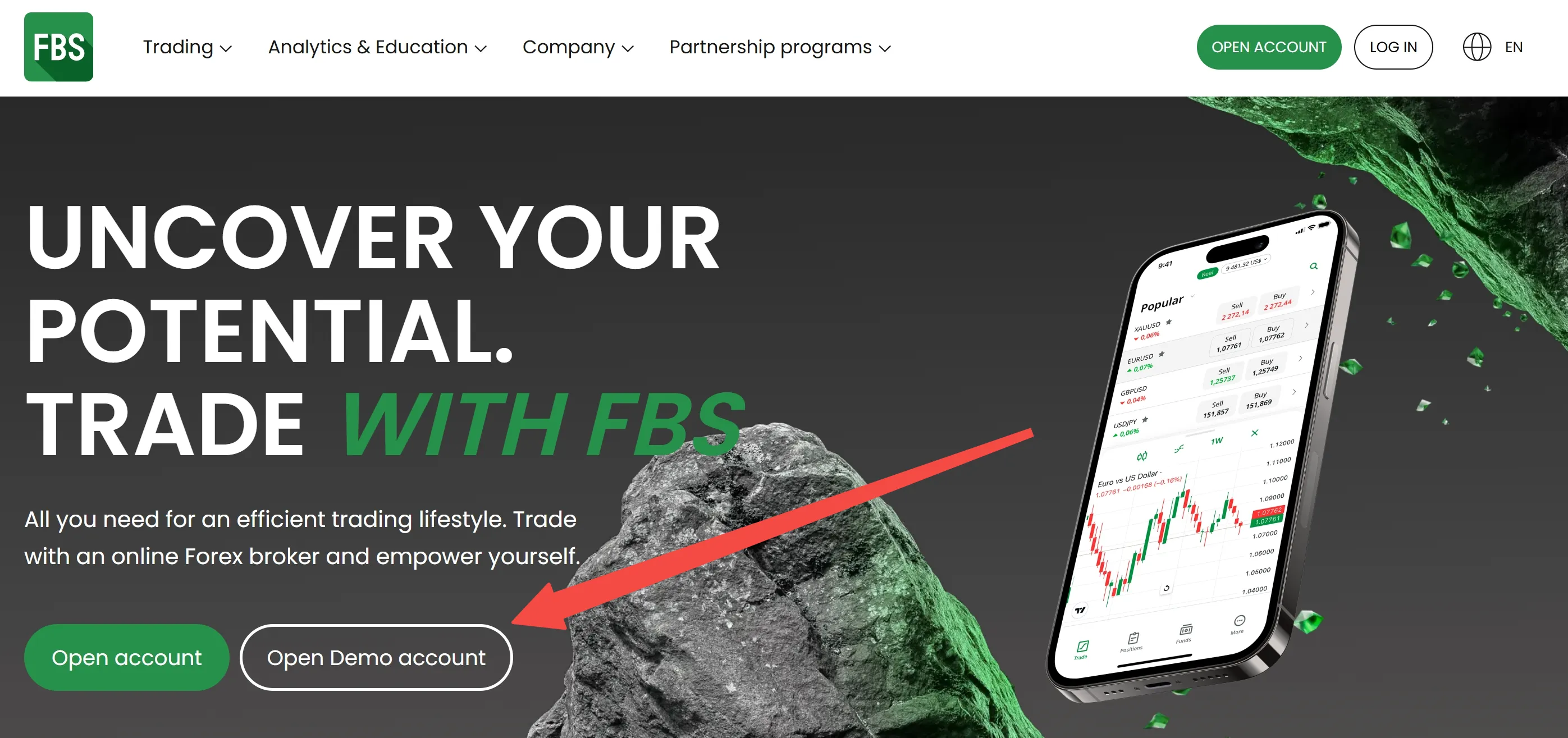 How to open a demo account with FBS? How to open a demo account with FBS?