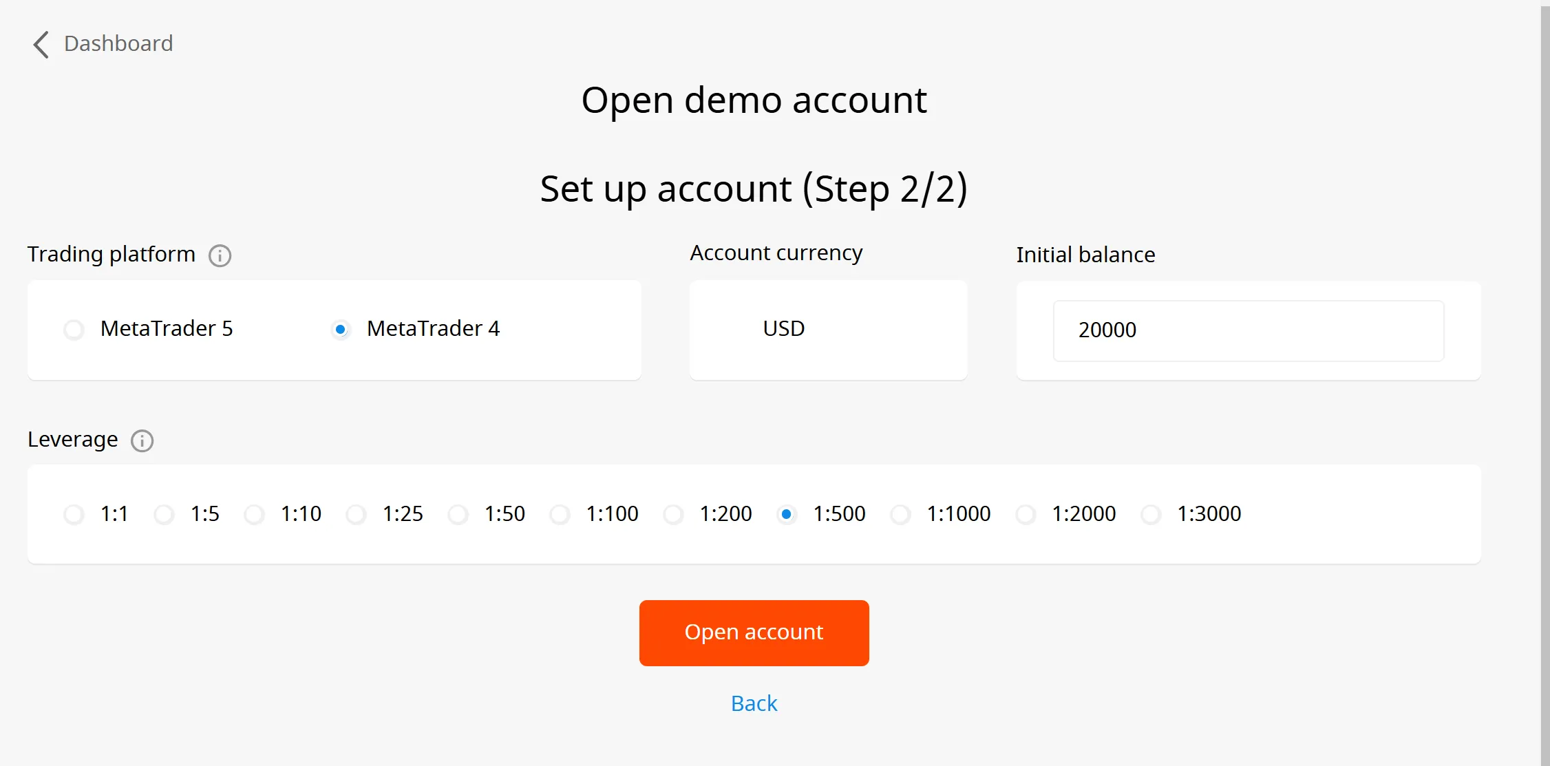 open a demo account open a demo account