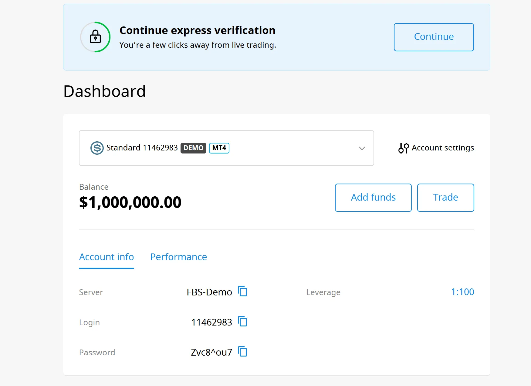 open a demo account open a demo account