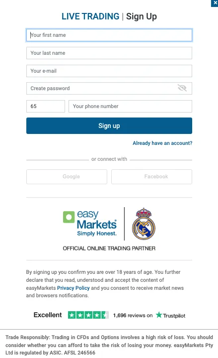 Step 2 – Fill out the form