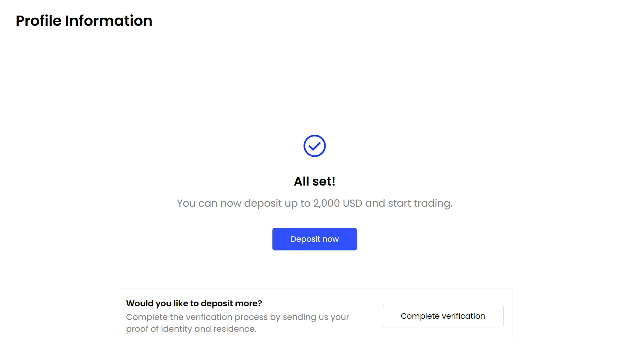 How to open an account with JustMarkets?